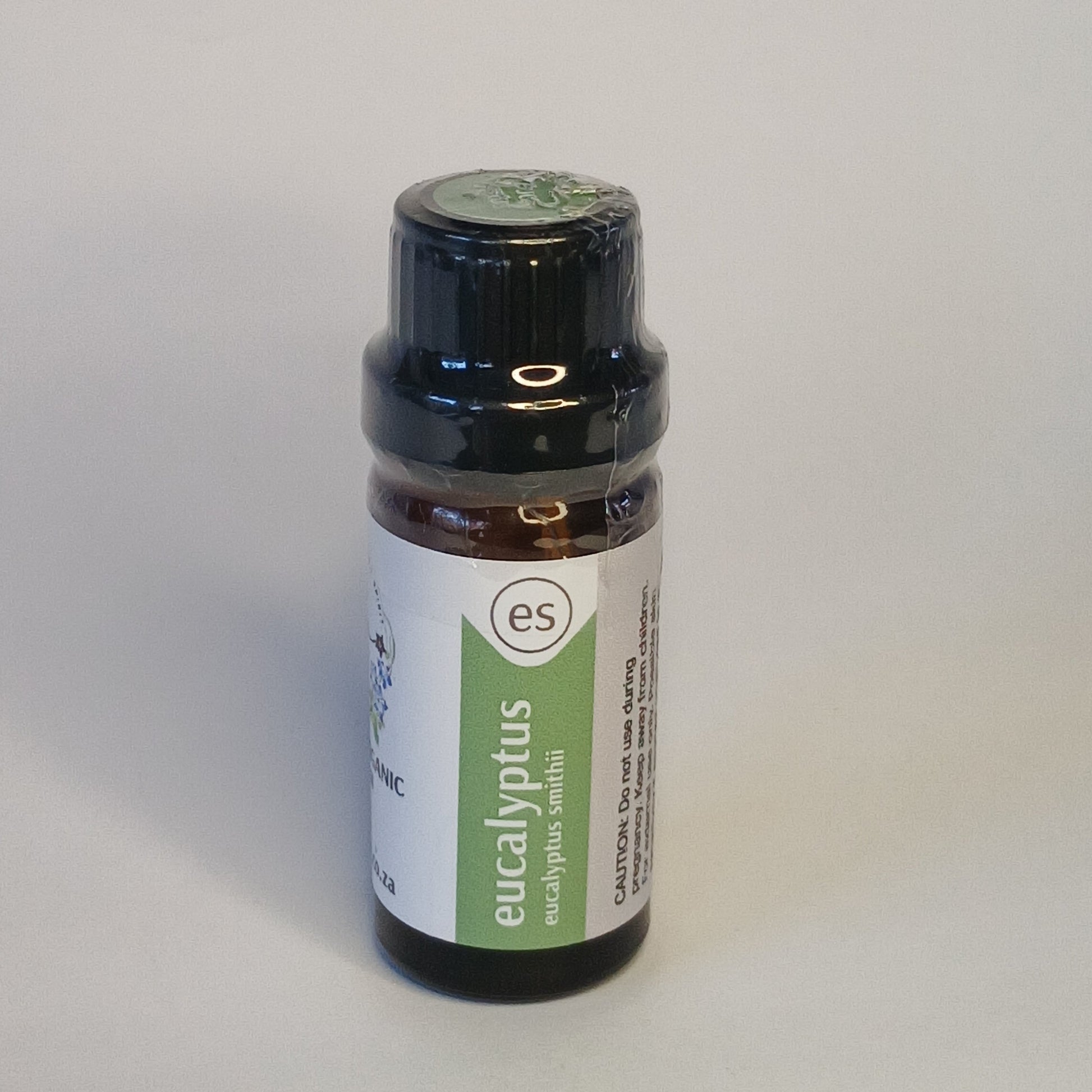 Eucalyptus smithii essential oil bottle by Crest aromatherapy South Africa