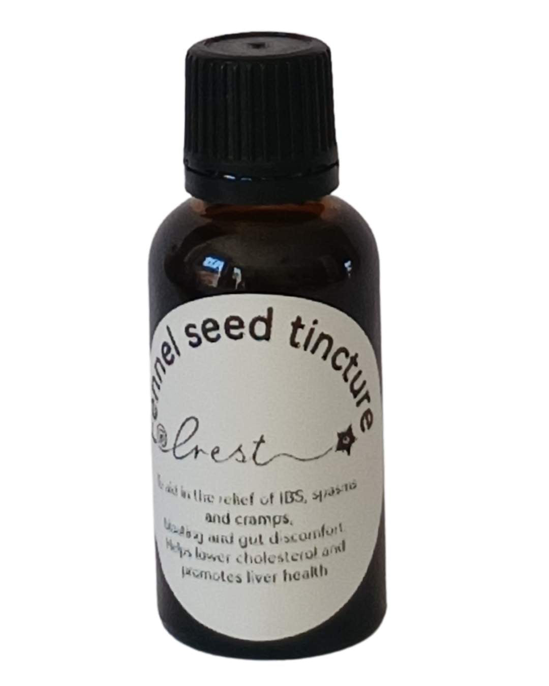 CCrest Old World Fennel Extract handcrafted botanical tincture made from Foeniculum vulgare seeds in an amber glass dropper bottle for traditional herbal wellness.