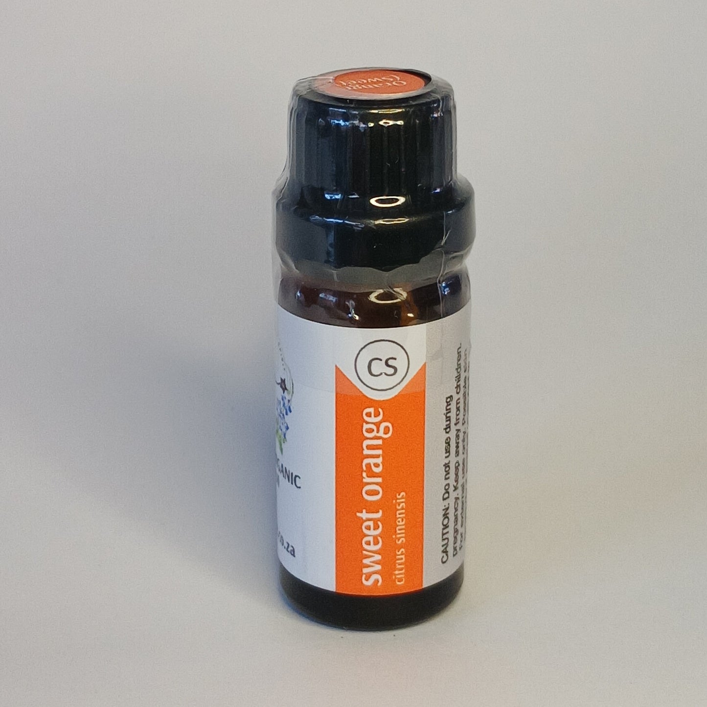 Sweet Orange essential oil bottle by Crest for uplifting aromatherapy, diffuser blends and botanical wellness rituals
